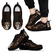 Load image into Gallery viewer, &#39;World&#39;s Best Shih Tzu Dad&#39; Running Shoes-Father&#39;s Day Special