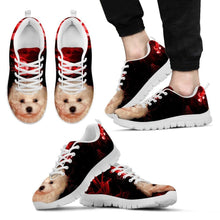 Load image into Gallery viewer, Bolognese Puppy Print Running Shoe For Men- Free Shipping