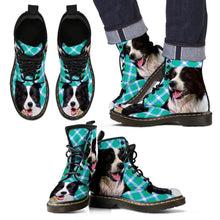 Load image into Gallery viewer, Border Collie Print Boots For Men-Express Shipping