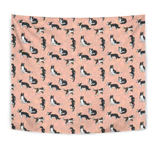 Load image into Gallery viewer, Border Collie Dog Pattern Print Tapestry-Free Shipping