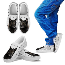 Load image into Gallery viewer, Belgian Tervuren Dog Print Slip Ons For Kids-Express Shipping