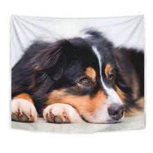 Load image into Gallery viewer, Australian Shepherd Dog Print Tapestry-Free Shipping