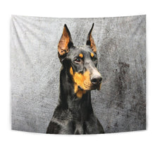 Load image into Gallery viewer, Amazing Dobermann Dog Print Tapestry-Free Shipping