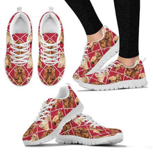 Load image into Gallery viewer, Amazing Cocker Spaniel Dog In Red Boxes Print Running Shoes For Women-Free Shipping-For 24 Hours Only