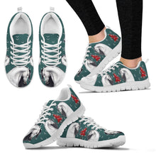 Load image into Gallery viewer, Andalusian horse Print Christmas Running Shoes For Women-Free Shipping