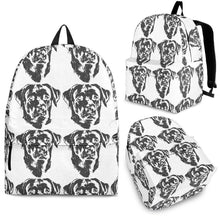 Load image into Gallery viewer, Black Labrador Print BackPack - Express Shipping