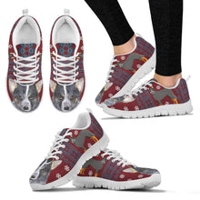 Load image into Gallery viewer, Australian Cattle Dog Print Christmas Running Shoes For Women-Free Shipping
