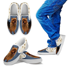 Load image into Gallery viewer, Australian Terrier Print Slip Ons For Kids-Express Shipping
