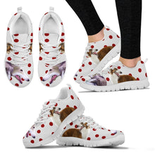 Load image into Gallery viewer, Amazing Borzoi Dog With Red Dots Print Running Shoes For Women-Free Shipping-For 24 Hours Only