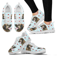 Load image into Gallery viewer, Amazing Leonberger With Red White dots Print Running Shoes For Women-Free Shipping-For 24 Hours Only