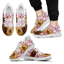 Load image into Gallery viewer, Berger Picard Dog White Running Shoes For Men-Free Shipping