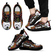 Load image into Gallery viewer, &#39;World&#39;s Best West Highland White Terrier Dad&#39; Running Shoes-Father&#39;s Day Special