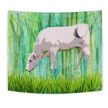 Load image into Gallery viewer, Amazing Chianina Cattle (Cow) Print Tapestry-Free Shipping