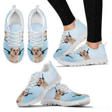 Load image into Gallery viewer, Amazing Two Guns With Border Terrier Print Running Shoes For Women-Free Shipping-For 24 Hours Only