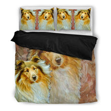 Load image into Gallery viewer, Amazing Collie Dog Print Bedding Set- Free Shipping