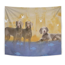 Load image into Gallery viewer, Amazing Weimaraner Dog Print Tapestry-Free Shipping