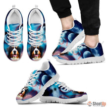 Load image into Gallery viewer, Bernese Mountain Dog Print Running Shoe For Men- Free Shipping