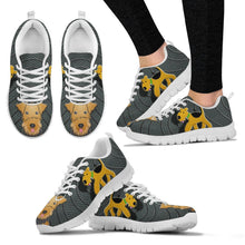 Load image into Gallery viewer, Airedale Terrier Print Running Shoes For Women-Free Shipping