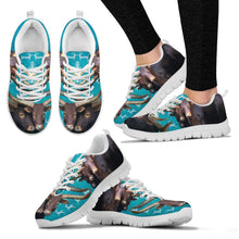 Load image into Gallery viewer, Ankole-Watusi Cattle Cow Christmas Running Shoes For Women- Free Shipping