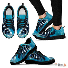 Load image into Gallery viewer, African Cichlid Fish (White/Black) Running Shoe For Women-Free Shipping