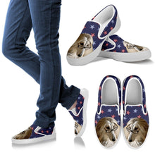 Load image into Gallery viewer, Afghan Hound Dog Print Slip Ons For Women-Express Shipping