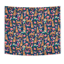 Load image into Gallery viewer, Australian Cattle Dog Floral Print Tapestry-Free Shipping