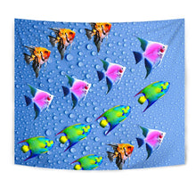 Load image into Gallery viewer, Angel Fish Print Tapestry-Free Shipping