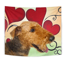 Load image into Gallery viewer, Airedale Terrier Print Tapestry-Free Shipping