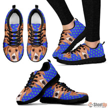 Load image into Gallery viewer, Azawakh Dog (White/Black) Running Shoes For Women-Free Shipping