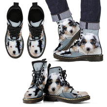 Load image into Gallery viewer, Australian Shepherd Print Boots For Men-Express Shipping