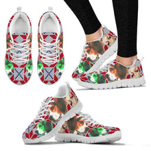 Load image into Gallery viewer, Beagle Dog Christmas Running Shoes For Women- Free Shipping