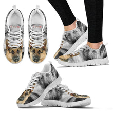 Load image into Gallery viewer, Amazing German Shepherd Print Sneakers For Women- Free Shipping