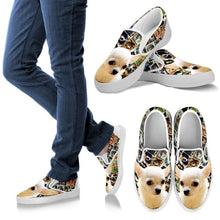 Load image into Gallery viewer, Amazing Chihuahua Print Slip Ons For Women-Express Shipping