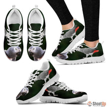 Load image into Gallery viewer, &#39;African Grey Parrot Walking&#39; Print Running Shoes For Women-Free Shipping