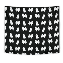 Load image into Gallery viewer, American Eskimo Dog Pattern Print Tapestry-Free Shipping