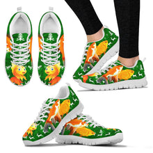 Load image into Gallery viewer, Amazing Goldfish Print Christmas Running Shoes For Women- Free Shipping