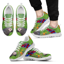 Load image into Gallery viewer, African Grey Parrot Print Running Shoes For Men-Free Shipping