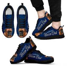 Load image into Gallery viewer, &#39;World&#39;s Best Boxer Dad&#39; Running Shoes-Father&#39;s Day Special