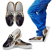 Load image into Gallery viewer, Barbet Dog Print Slip Ons For Kids-Express Shipping