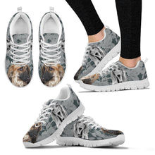 Load image into Gallery viewer, Afghan Hound Black White Dog Print Running Shoes For Women-Free Shipping