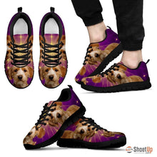 Load image into Gallery viewer, Basset Fauve de Bretagne Dog (White/Black) Running Shoes For Men-Free Shipping