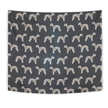Load image into Gallery viewer, Bedlington Terrier Dog Pattern Print Tapestry-Free Shipping