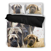 Load image into Gallery viewer, Amazing English Mastiff Print Bedding Set- Free Shipping