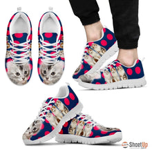 Load image into Gallery viewer, Beautiful American Curl Cat Print Sneakers For Men- Free Shipping