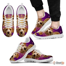 Load image into Gallery viewer, Basset Fauve de Bretagne Dog (White/Black) Running Shoes For Men-Free Shipping