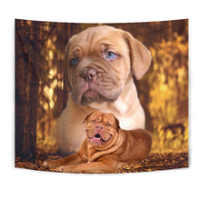 Load image into Gallery viewer, Bordeaux Mastiff Dog Print Tapestry-Free Shipping