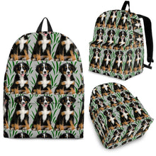 Load image into Gallery viewer, Bernese Mountain Dog Print Backpack-Express Shipping