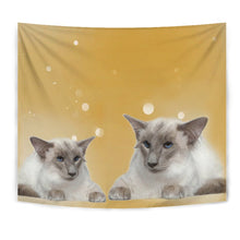 Load image into Gallery viewer, Balinese cat Print Tapestry-Free Shipping