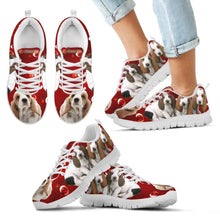 Load image into Gallery viewer, Basset Hound Print-Kid's Running Shoes-Free Shipping