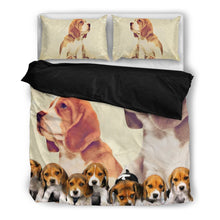 Load image into Gallery viewer, Beagle In Group Bedding Set- Free Shipping